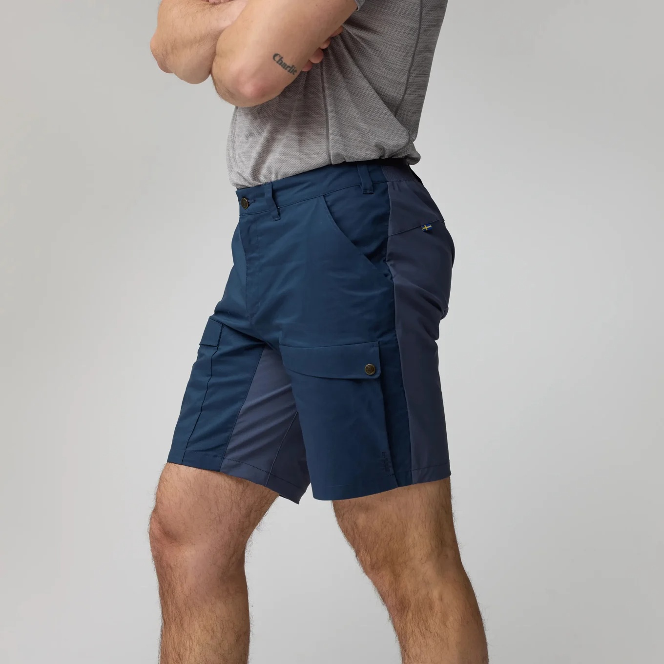 Fjällräven Abisko Hybrid Trail Shorts Herre - Image 8