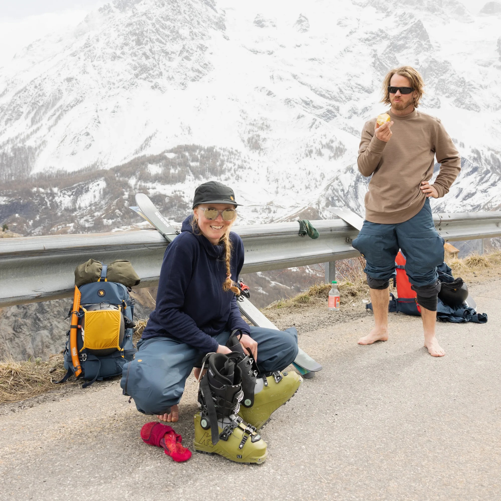 Fjällräven Keb Fleece Crew Neck Herre - Image 9