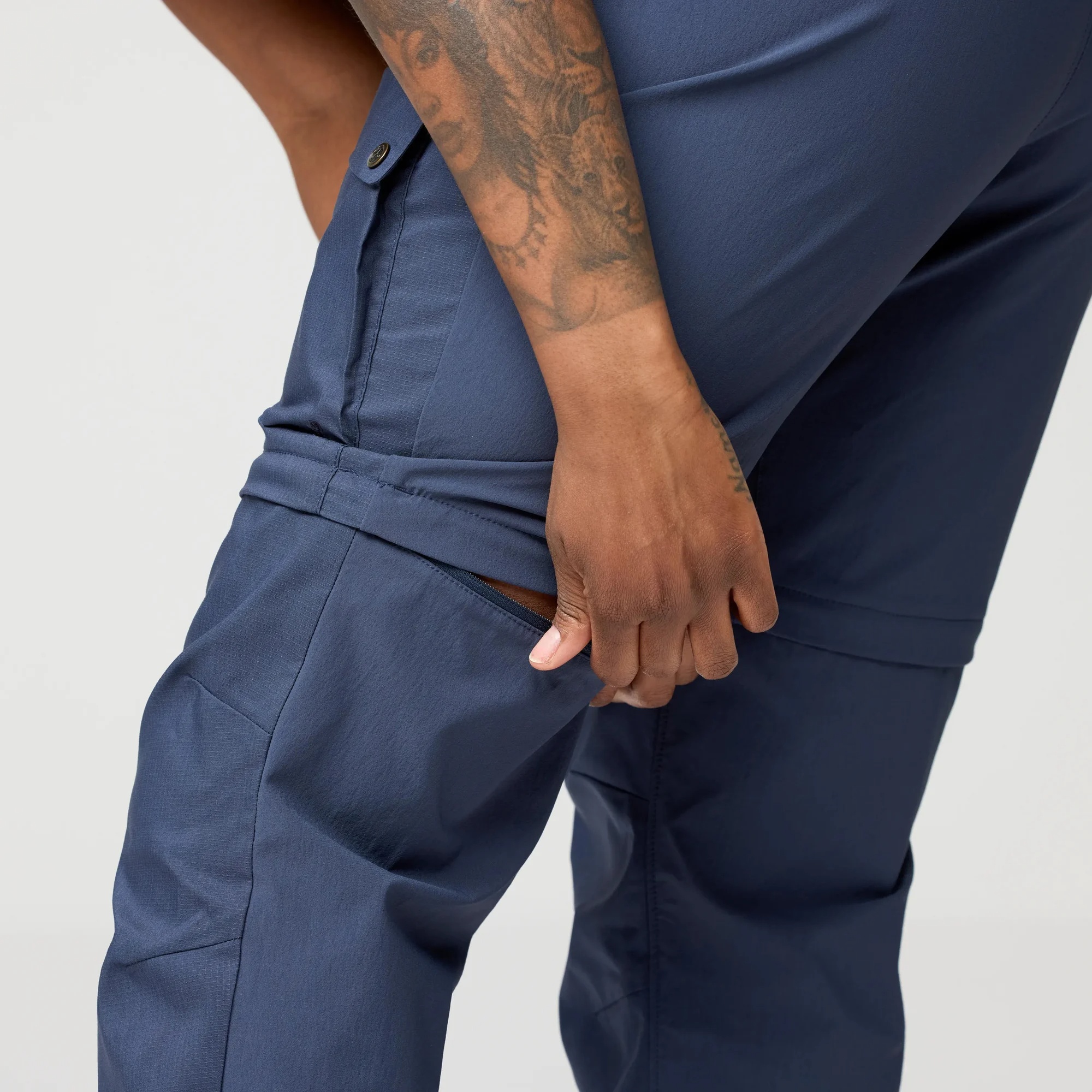 Fjällräven Abisko Hybrid Trail Bukse Zip-off Dame - Image 14