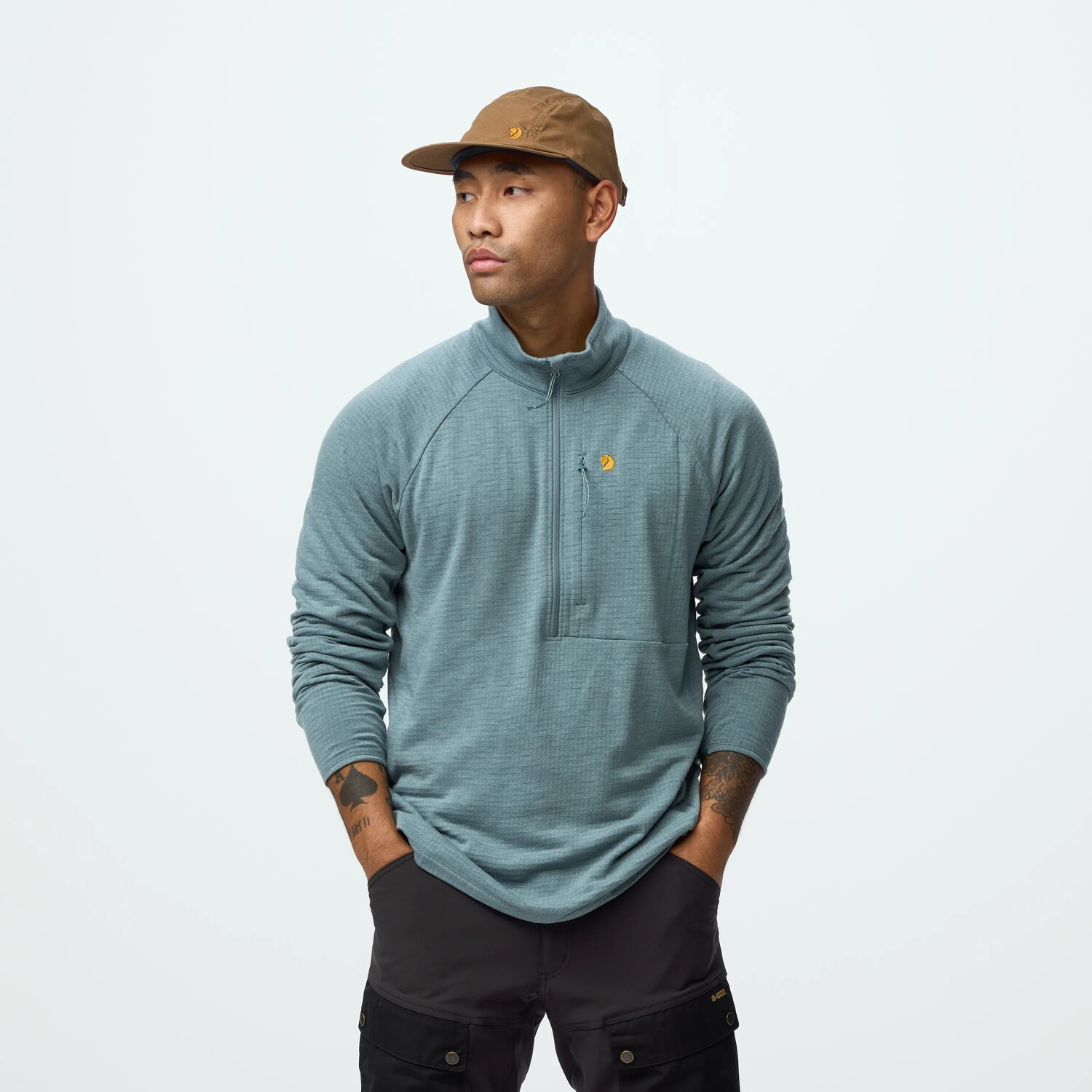 Fjällräven Bergtagen Midlayer Half Zip Herre