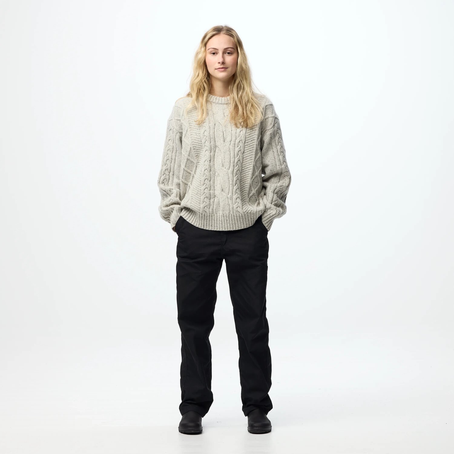 Fjällräven Övik Cable Knit Dame