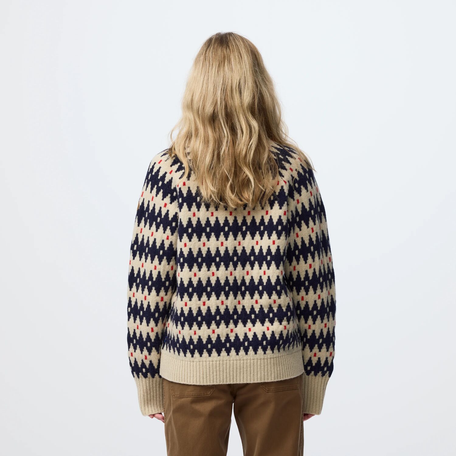 Fjällräven Övik Jacquard Knit Dame - Image 5