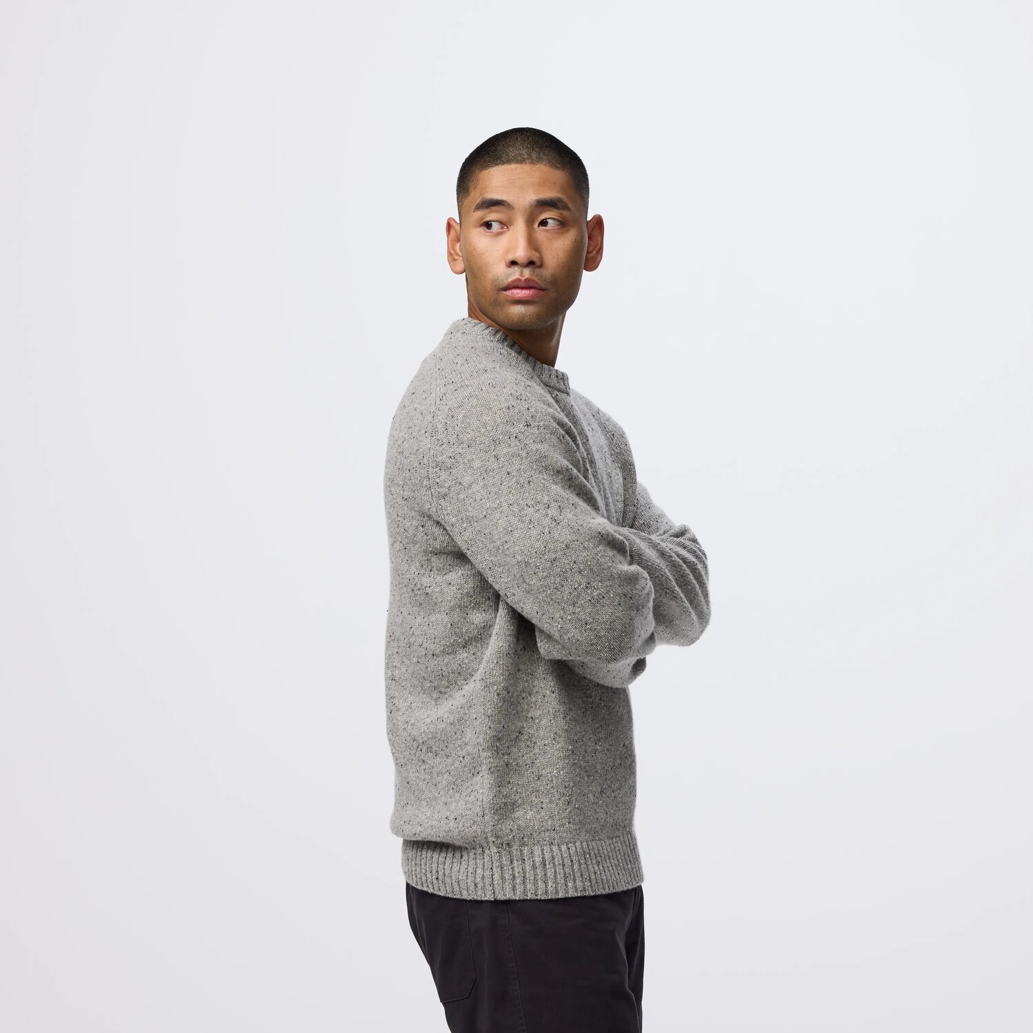 Fjällräven Övik Neps Knit Genser Herre