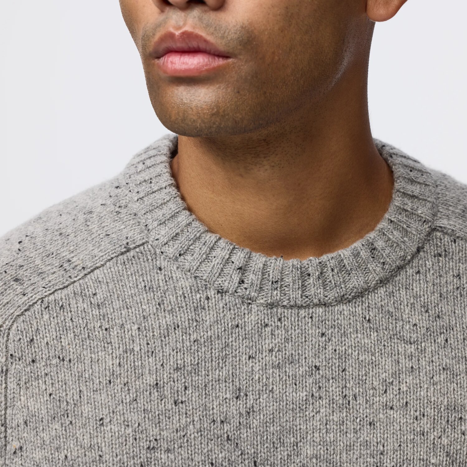 Fjällräven Övik Neps Knit Genser Herre
