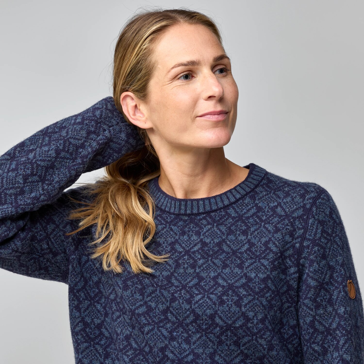 Fjällräven Snow Round Neck Genser Dame