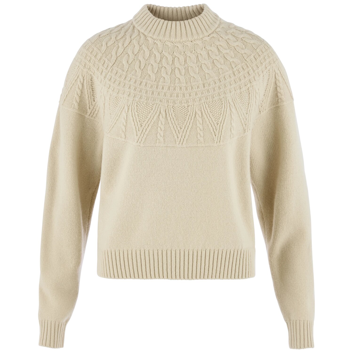 Fjällräven Övik Solid Jacquard Knit Dame